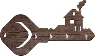 Bikri Kendra Wood Key Holder