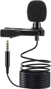 Miraaz NEW Clip_Microphone For | Collar Mike for Voice Recording | Mobile, PC, Laptop, Android Smartphones, (Black) #Quality Assurance Microphone Microphone