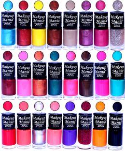 makeupmania Exclusive Nail Polish Set of 24 Pcs. MM-NP-86-94 Multicolor