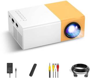 वोल्टैक Mini Home Theater with Remote Controller, Support HDMI, AV, SD, USB पोर्टेबल प्रोजेक्टर