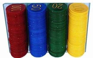 Bal samrat Plastic Numerical Token/Coin Token No. Rs 10, 20, 50,100, MultiColor (Multicolor)