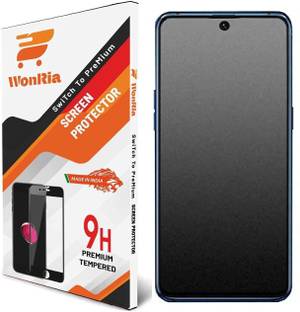 WonRia Edge To Edge Tempered Glass for Poco X4 Pro, Poco X3, Poco X3 Pro, Poco M2 Pro, Poco F3, Mi 11x, Mi 11x pro Matte