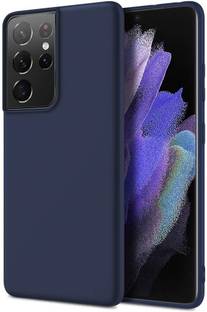 Empire Accessories Back Cover for Samsung Galaxy S21 Ultra Soft Liquid silicone camera protecttion back cover