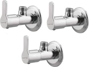 Clinton Stainless Steel Marc Angle Valve Chrome Plated_set of-3 Angle Cock Faucet