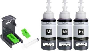 Teqbot Printer Refill Ink for MG3670, MG2970, iP7270, MG2577, MG3070, Black Ink Bottle