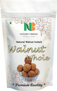 Nature's Bridge California Shelled Walnuts (Jumbo Sized) 900 Gm / Akhrot Sabut / Akhrot / California Walnuts With Shell Walnuts
