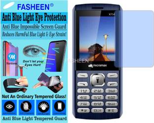 Fasheen Tempered Glass Guard for MICROMAX X754 (Impossible UV AntiBlue Light)