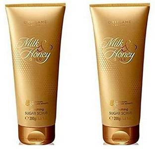 Oriflame Sweden milk and honey gold set  Scrub