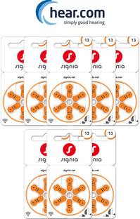 Signia Hearing Aid Battery 13- Pack of 48 Batteries 10966599-Hear.com Stethoscope Case