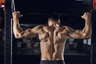 BPDESIGNSOLUTION 91.44 cm Bicep Gym Poster Sticker Self Adhesive Sticker
