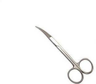 ARINEO CURVED 4.5" IRIS SCISSOR Littauer scissors
