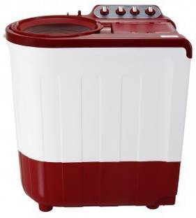 Whirlpool 8 kg 5 Star, Supersoak Technology Semi Automatic Top Load Washing Machine Red