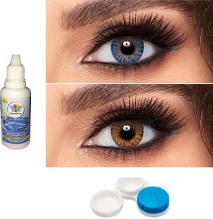 Diamond Eye blue hazel 2 pair eye color changer