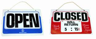 A-Mart™ Open Closed With Adjustable time Emergency Sign