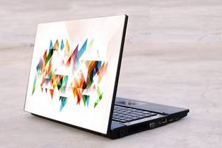 Yuckquee Abstract coloured Laptop printed on 3M Vinyl, HD,Laminated, Scratchproof,Laptop Skin/Sticker/...