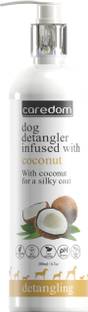 Caredom Luxury Dog Detangler (Serum) Infused with Coconut - with Coconut for Silky Coat - Pet Hair Styling
