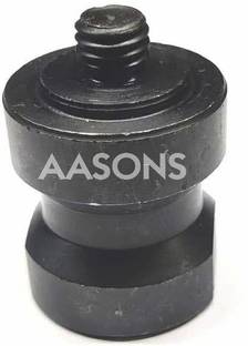 AASONS AASONS Angle Grinder Double Wheel Adaptor/Nut/Attachment for Using Two Blades, Cuts 1"(25mm) Gap Like Wall Chaser (For 5" Angle Grinder) WCN 5" Rotary Tool