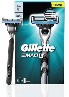 Gillette Mach3 Men's Shaving Razor + Cartridge (1 Handle + 1 ), Men