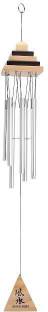 Ripe India Ripe India Aluminium wind Chime - 6 pipe Decorative Showpiece  -  60 cm