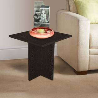 Delite Kom Pine Corner Engineered Wood Side Table