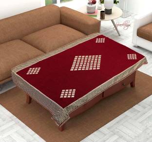 Sparklings Cotton 4 Seater Geometric Table Cover