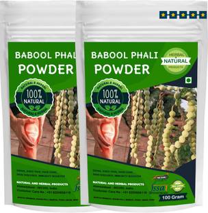 NATURAL AND HERBAL PRODUCTS Babool Phali Powder | Baval Sing for Eating, Hair Care, Skin and Immunity Booster#