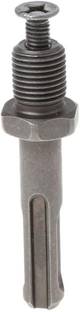 HU CREATIONS 13mm Thread Dia SDS Plus Round Shank Drill Chuck Adapter Connector Gray