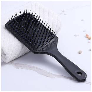 SANDIP Rectangular Cushion Paddle Hair Brush Large Paddle Cushion Hair Brush for Blow-Drying & Detangling - Comfortable Styling, Straightening & Smoothing