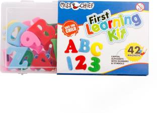 Miss & Chief Magnetic alphabets for kids(42 Pcs.)