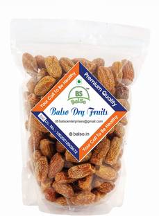 BalSo BS-100% Dates Dry Yellow/Sukha Khajoor Premium Quality (Pila Chuara) Dates (200g) Dates