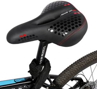 keycraze West Biking Black Gel Bike Seat Saddle
