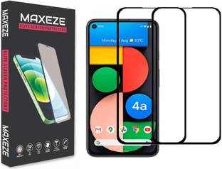 MAXEZE Edge To Edge Tempered Glass for Google Pixel 4a