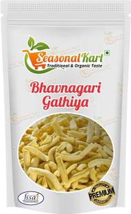 Seasonal Kart Bhavnagri Gathiya Namkeen 400 gms Snacks for Foodie Indians