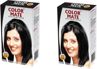 COLOR MATE Cream , Natural Black