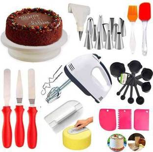 NIJAMRUT cake making Set cake baking set cake Combo Cake tools cake banane ka saman Kitchen Tool Set