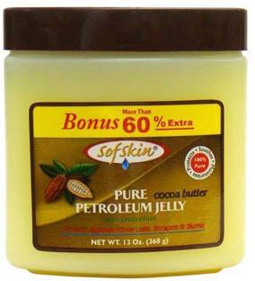 Sofskin Pure Petroleum Jelly Cocoa Butter - 170 gm