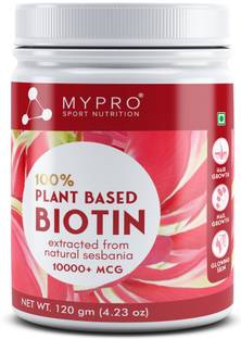 Mypro Sport Nutrition 100% Plant Based Biotin10000+ MCG Extracted From Natural sesbania With Amla Plant-Based Protein