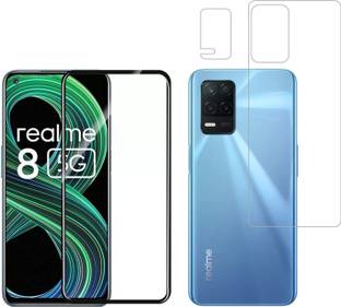Vatsin Front and Back Tempered Glass for Realme 8s 5G