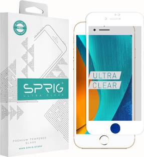 Sprig Edge To Edge Tempered Glass for Sprig Edge To Edge Tempered Glass for Apple iPhone 8, Apple iPhone 8, Apple iPhone 7 (Pack of 1)