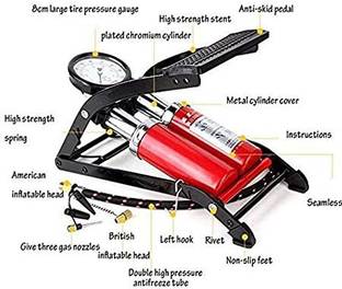 REGIME 100 psi Tyre Air Pump for Car & Bike