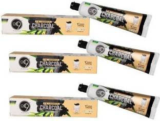 Oxi9 9 in 1 Essential Charcoal Toothpaste Pack of 3 Toothpaste