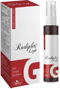 Radiplex Light L-Glutathione Vitamin C Sublingual Spray | Highest Absorption For Skin Glow