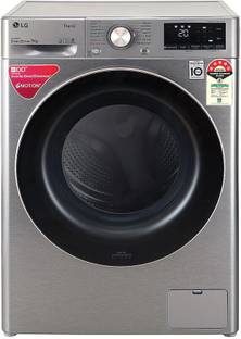 LG 9 kg with Wi-Fi EnabledAI Direct Drive Technology Fully Automatic Front Load Washing Machine Silver
