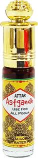 INDRA SUGANDH Attar Astgandh With 8 Variant Combination - Kasturi,Amber,Kesar,Chandan,Gulab,Oudh,Heena Mix ~ The Divine Reach Fragnance Floral Attar