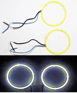 Vagary KTM RC 125/200/390 Angel Eyes Ring Light for Headlight (White) Projector Lens