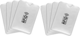 RFID 8 Pcs Sleeves Credit Card Sleeve, Credit Card Protector Sleeves Blocks Credit Cards Access Control