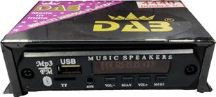 DAB 4440 IC Mini Car USB Player Car Stereo Audio Amplifier MP3 Player, Memory Card, USB, FM Radio, Aux in , Bluetooth& with Remote, 12 Volt DC Two Class AB Car Amplifier