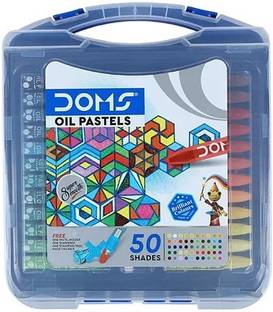 DOMS Hexagonal Oil Pastels 5 Shades0