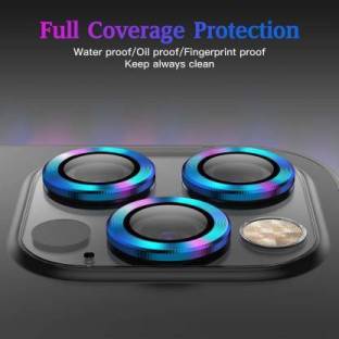 Purplesavvy Metallic Camera Ring Lens Protector iPhone 12 Pro Camera Protector Ring