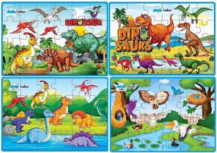 FunBlast Dinosaur and Bird Jigsaw Puzzle for Kids Jigsaw Puzzle for Kids of Age 3-5 Years – 96 Pcs